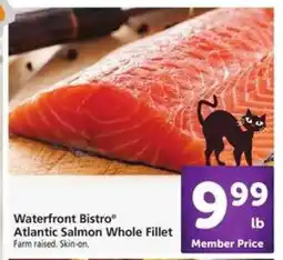 Safeway Waterfront Bistro Atlantic Salmon Whole Fillet offer