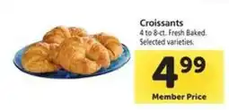 Safeway Croissants offer