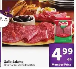 Safeway Gallo Salame offer