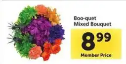 Safeway Boo-Quet Mixed Bouquet offer