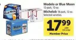 Safeway Modelo or Blue Moon offer