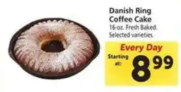 Safeway Danish Ring Coffee Cake offer