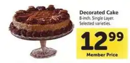 Safeway Decorated Cake offer
