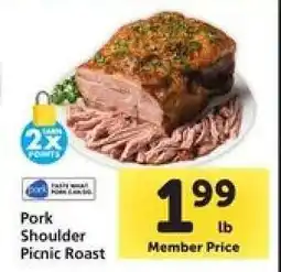Safeway Pork Shoulder Picnic Roast offer