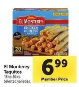 Safeway El Monterey Taquitos offer
