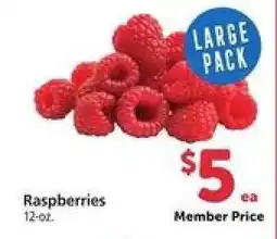 Safeway Raspberries offer