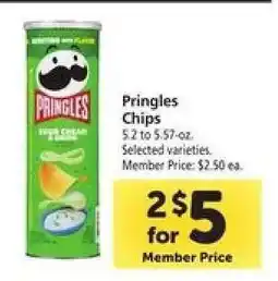 Safeway Pringles Chips offer