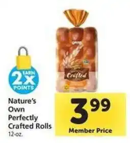 Safeway Nature's Own Perfectly Crafted Rolls offer