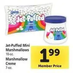 Safeway Jet-Puffed Mini Marshmallows / Marshmallow Creme offer