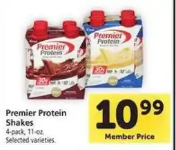 Safeway Premier Protein Shakes offer