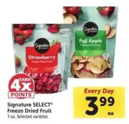 Safeway Signature SELECT Freeze Dried Fruit offer