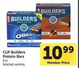 Safeway Clif Builders Protein Bars offer