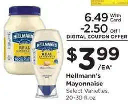 Kroger Hellmann's Mayonnaise offer