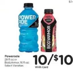 Kroger Powerade or Bodyarmor offer