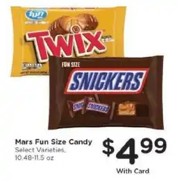 Kroger Mars Fun Size Candy offer