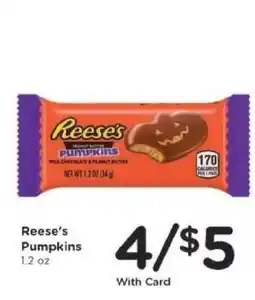 Kroger Reese's Pumpkins offer