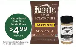 Kroger Kettle Brand Party Size Potato Chips offer