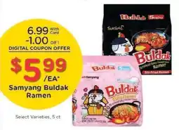 Kroger Samyang Buldak Ramen offer