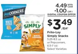Kroger Frito-Lay Simply Snacks offer