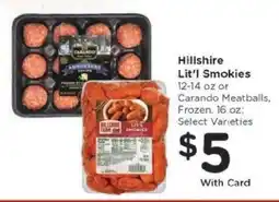 Kroger Hillshire Lit'l Smokies offer
