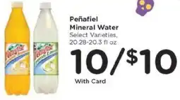 Kroger Peñafiel Mineral Water offer