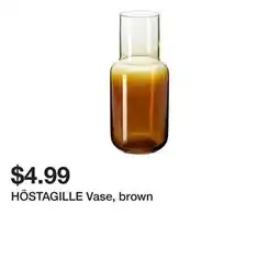 Ikea HÖSTAGILLE Vase, brown offer