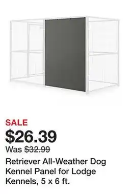Tractor Supply Company Retriever All-Weather Dog Kennel Panel for Lodge Kennels, 5 x 6 ft offer