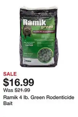 Tractor Supply Company Ramik 4 lb. Green Rodenticide Bait offer