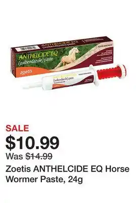 Tractor Supply Company Zoetis ANTHELCIDE EQ Horse Wormer Paste, 24g offer