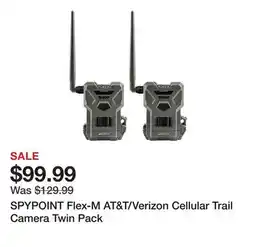 Tractor Supply Company SPYPOINT Flex-M AT&T/Verizon Cellular Trail Camera Twin Pack offer