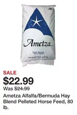 Tractor Supply Company Ametza Alfalfa/Bermuda Hay Blend Pelleted Horse Feed, 80 lb offer