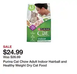 Tractor Supply Company Purina Cat Chow Adult Indoor Hairball and Healthy Weight Dry Cat Food offer