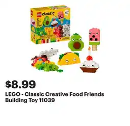 Best Buy LEGO - Classic Creative Food Friends Building Toy 11039 offer