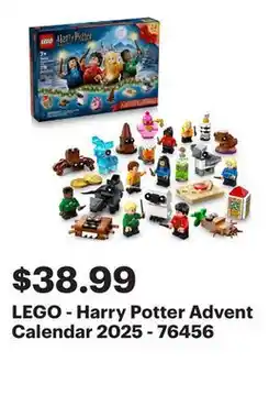 Best Buy LEGO - Harry Potter Advent Calendar 2025 - 76456 offer