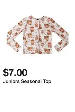 Five Below Juniors Seasonal Top offer