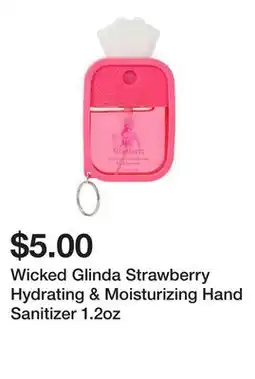 Five Below Wicked Glinda Strawberry Hydrating & Moisturizing Hand Sanitizer 1.2oz offer
