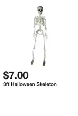 Five Below 3ft Halloween Skeleton offer