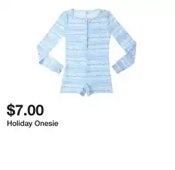 Five Below Holiday Onesie offer