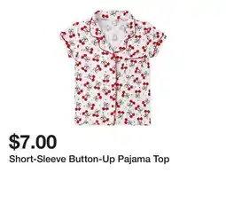 Five Below Short-Sleeve Button-Up Pajama Top offer