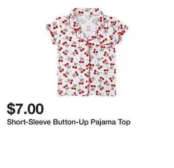 Five Below Short-Sleeve Button-Up Pajama Top offer