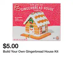 Five Below Build Your Own Gingerbread House Kit offer