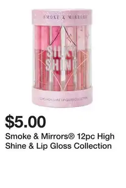 Five Below Smoke & Mirrors 12pc High Shine & Lip Gloss Collection offer