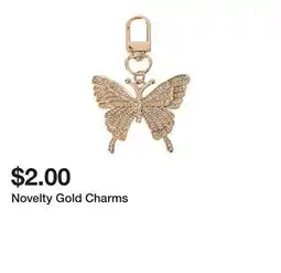 Five Below Novelty Gold Charms offer