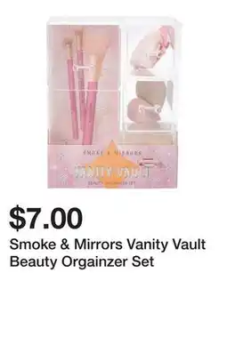 Five Below Smoke & Mirrors Vanity Vault Beauty Orgainzer Set offer