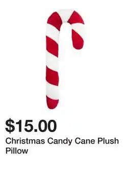Five Below Christmas Candy Cane Plush Pillow offer