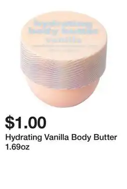 Five Below Hydrating Vanilla Body Butter 1.69oz offer