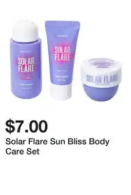 Five Below Solar Flare Sun Bliss Body Care Set offer