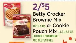 Heinen's Betty Crocker Brownie Mix 16-19.1 OZ. or Cookie Pouch Mix 11.9-17.5 OZ offer