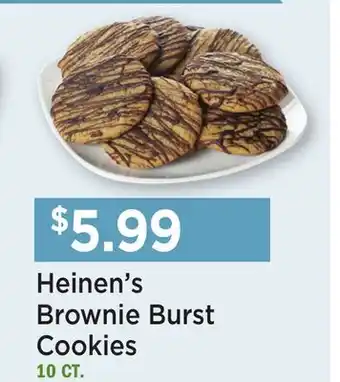 Heinen's Heinen's Brownie Burst Cookies offer