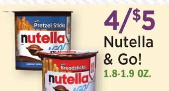 Heinen's Nutella & Go! offer